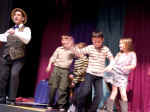 Kids joining Jersey Jim Comedy Magician on stage