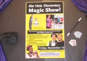 Magic Show Fundraiser Poster