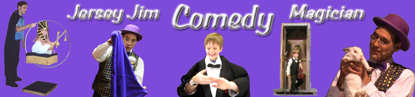 Jersey Jim Comedy Magician Logo | Funniest Comedy Magician in California
